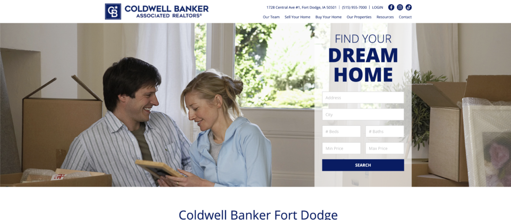 Coldwell Banker Website